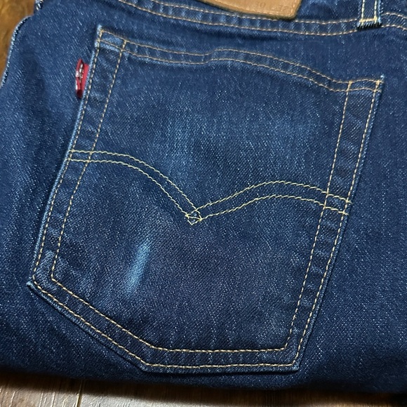 Levi's Men's Denim and Black Jeans - Picture 2 of 7